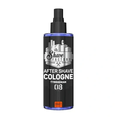 Abbildung von The Shave Factory After Cologne eine duftende Essenz für einwandfreie Pflege ein langanhaltendes Gefühl von Frische und Komfort (250ML, 08 Tyrrhenian)