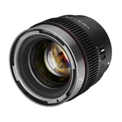 Abbildung von Samyang V AF 75mm T1,9 FE für Sony E, Videoobjektiv, Auto Fokus Objektiv, Cine Lens 8K Unterstützung, Anamorphic kompatibel, Custom Switch und Button