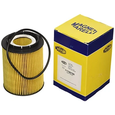 Abbildung von MAGNETI MARELLI 152071758799 Ölfilter Filtereinsatz VOLKSWAGEN: TRANSPORTER 4 Bus, Passat B5 GP Variant, GOLF 3, SKODA: Octavia 2 Combi, AUDI: Q7
