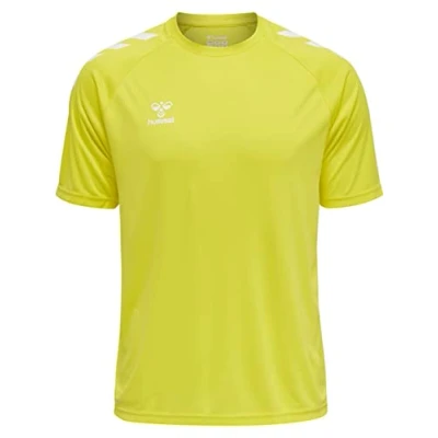 Abbildung von Hummel XK CORE POLY Tshirt print, Herren, Größe: XL, Blazing yellow