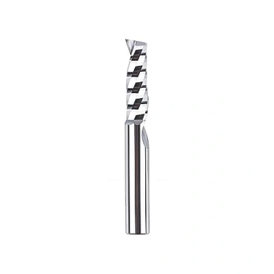 Abbildung von SpeTool Alu Fräser 6mm Schaft Aluminium Einschneider 22mm Schnittlänge VHM Schaftfräser CNC Holz für Oberfräse Acryl und Kunststoff