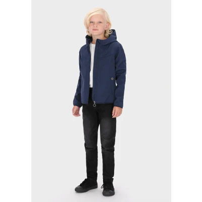 Abbildung von Softshell Blousonjacke DREIMASTER 122 / Marine 100% Polyester