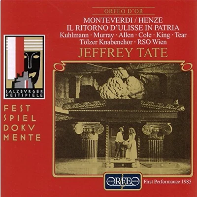 Abbildung von Monteverdi: Il Ritorno d Ulisse in Patria (Gesamtaufnahme) (Freie Nachgestaltung von Hans Werne Henze) (Aufnahme Live Salzburger Festspiele 11.08.1985)