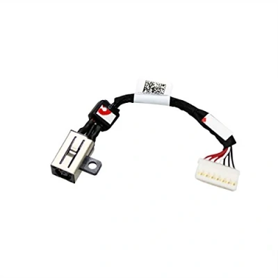 Abbildung von Zahara DC Jack Wiring Harness Charging Socket for Dell XPS 15 7590 P56F003, 9550 9560 9570 Precision 5510 5520 064TM0 64TM0 DC30100X300 DC30100X2 0000 P500 6F001 P56F002