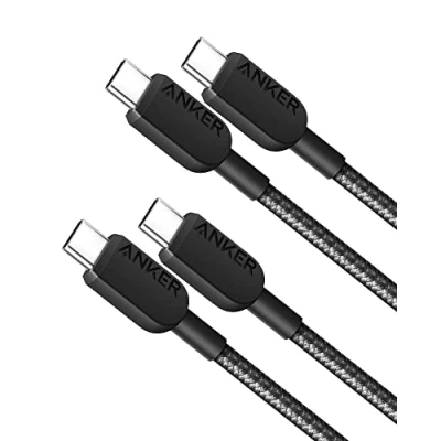 Abbildung von Anker USB C auf Kabel, 310 60W Kabel [2 Stück 90cm], Ladekabel für iPhone 16/15 Serie, MacBook Pro/Air, iPad Galaxy S24, Pixel, Switch, LG und mehr (USB 2.0)