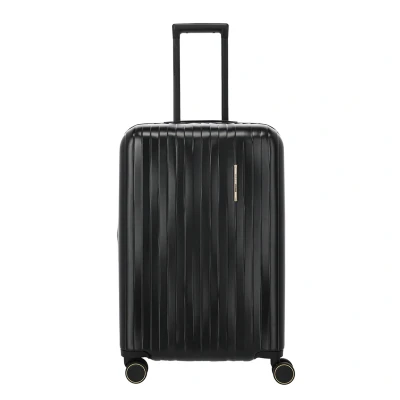 Abbildung von Travelite Barbara Novelty 4 Wheel Trolley M black Hartschalenkoffer