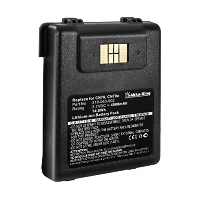 Abbildung von Akku King kompatibel mit Intermec CN70, CN70e ersetzt 318 043 002 Li Ion 4000mAh