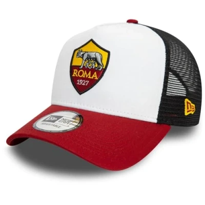Abbildung von New Era Aframe Trucker AS ROMA Cap, Herren, Größe: One Size, White