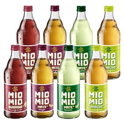 Abbildung von Mio Limo Probierpaket Exotik 8 Flaschen je 0,5l incl Mehrweg Pfand