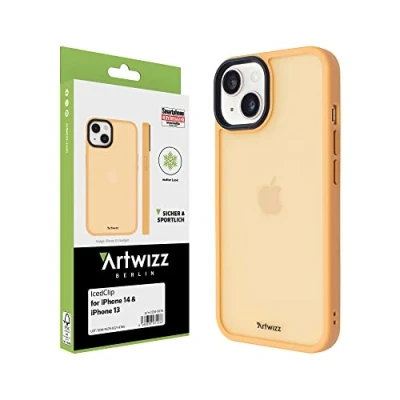 Abbildung von Artwizz Icedclip FÜR Iphone 14 Handytasche, Größe: One Size, Orange