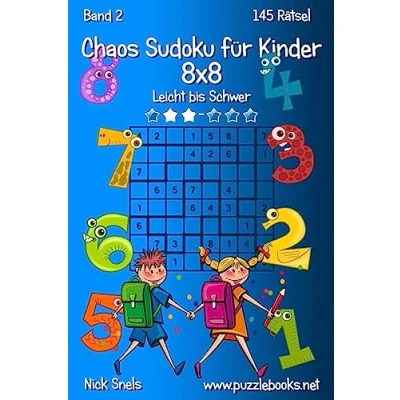 Abbildung von Chaos Sudoku für Kinder 8x8 Leicht bis Schwer Band 2 145 Rätsel