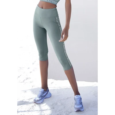 Abbildung von Lascana Active Tights, Damen, Größe: 32/34, Rauchmint grau mint