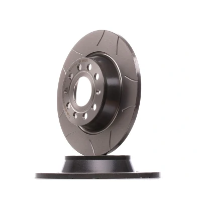 Abbildung von BREMBO 08.A202.75 Bremsscheibe 282 12 5 voll, geschlitzt beschichtet mit Schrauben VOLKSWAGEN: Passat B7 Variant, GOLF 6, Alltrack