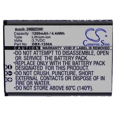 Abbildung von vhbw Akku kompatibel mit Doro 7030, 7031, DFC 0270, 7080 Handy Smartphone Senioren Telefon (1200mAh, 3,7V, Li Ion)