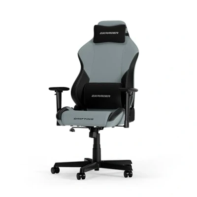 Abbildung von DXRacer DRIFTING XL Cyan &amp; Schwarz Stoff das Orginal Gaming Stuhl