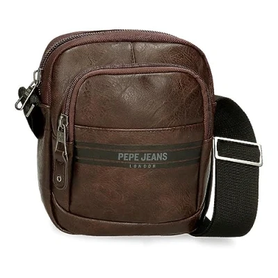 Abbildung von Pepe Jeans Horley Gepäck Umhängetasche für Herren, braun, Talla única, Kleine