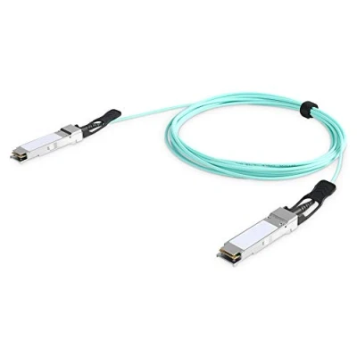 Abbildung von DIGITUS QSFP+ AOC Kabel 40 Gbit/s 10m Mini GBIC SFP Modul LWL Glasfaser