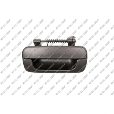Abbildung von PRASCO PG0578102 Türgriff außen, hinten links schwarz PEUGEOT: 406 Limousine