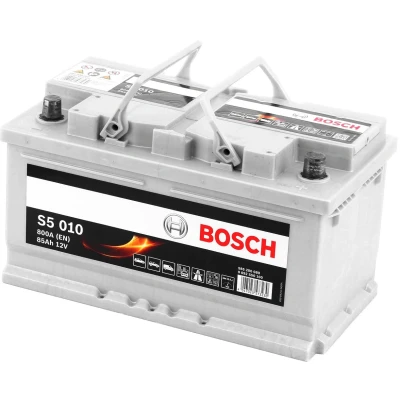 Abbildung von BOSCH S5 0 092 S50 100 Batterie 12V 85Ah 800A B13 BMW: 3 Coupe, Cabrio, 1 Schrägheck, OPEL: Meriva B, Vectra C CC, Caravan