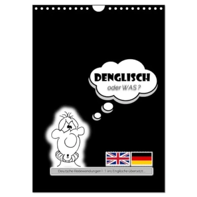 Abbildung von DENGLISCH oder was? (Wandkalender 2025 DIN A4 hoch), CALVENDO Monatskalender