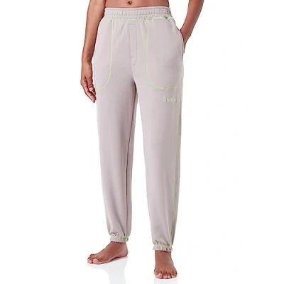 Abbildung von Calvin Klein Underwear Jogger Nachtwäsche Hose, Damen, Größe: Small, Beige