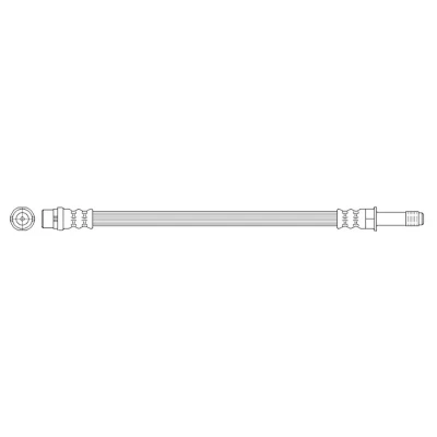Abbildung von BOSCH 1 987 481 020 Bremsschläuche 360 M10x1 VOLKSWAGEN: LT 28 46 2 Kasten, 35 II Bus, Pritsche / Fahrgestell