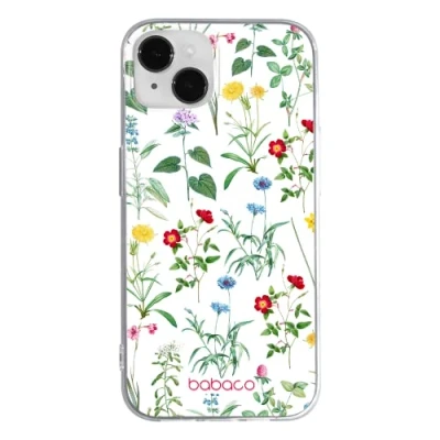 Abbildung von Babaco ERT Group Handyhülle für iPhone 13 PRO Original und offiziell Lizenziertes Muster Flowers 042 optimal an die Form des Handy angepasst, hülle aus TPU