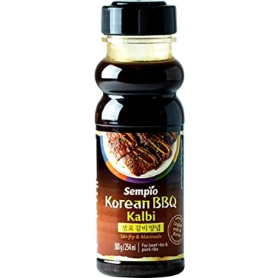 Abbildung von Sempio Korean Kalbi Marinade Sauce (300g) Authentischer Geschmack. Ideal für koreanisches BBQ, Rippen, Fleisch und mehr