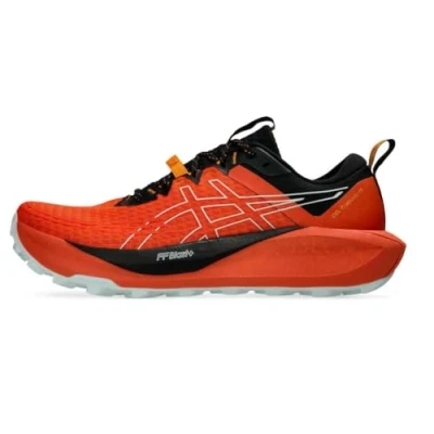 Abbildung von Asics Geltrabuco 13 Laufschuh Trail, Herren, Größe: 48, Nova orange/pure aqua Schuhe