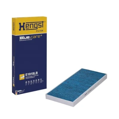 Abbildung von HENGST FILTER E1918LB Innenraumfilter mit antibakterieller Wirkung 394 185 33 MERCEDES BENZ: A Klasse, B Klasse