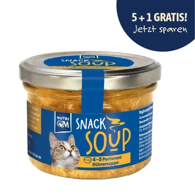 Abbildung von NutriQM Snack Soup Huhn 10 x 190 g