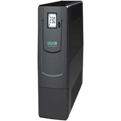 Abbildung von Online USV Systeme YUNTO Smile 400 Mini Anlage VA / 240 W, 185387, Schwarz