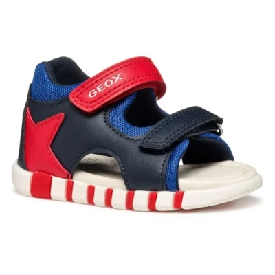 Abbildung von Geox Trekkingsandale für Kinder, Größe: 22, Navy royal Schuhe