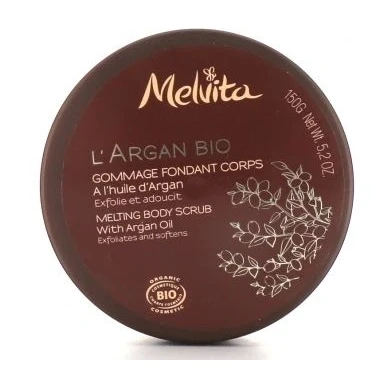 Abbildung von Melvita Peeling L&#039;Argan Bio Gommage Fondant Corps A l&#039;Huile d&#039;Argan