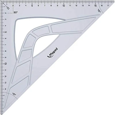Abbildung von Geometrisches Quadrat 45, 26cm
