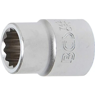 Abbildung von BGS 7421 Steckschlüssel Einsatz Zwölfkant 20 mm (3/4&quot;) SW 21