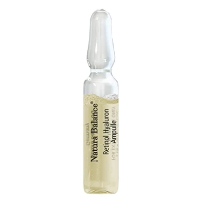 Abbildung von Natura Balance Gesichtspflege 15x 2ml Retinol Hyaluron Ampullen Hyaluronsäure B5 Vitamin A