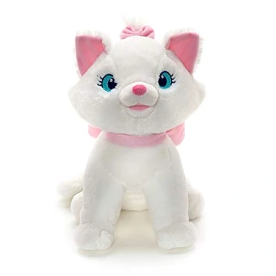 Abbildung von Disney Store Offizielles mittelgroßes Kuscheltier von Marie für Kinder, Aristocats, 32 cm Klassische Figur als Kuscheltier, verwöhnte Katze mit Stickereien und weicher Oberfläche