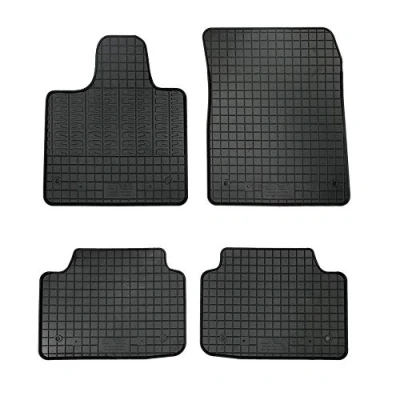 Abbildung von AutoStyle CK RJA01 Fußmattensatz Vollgummi vorne und hinten 4 schwarz
