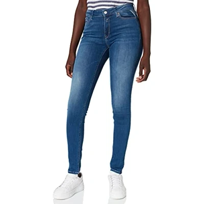 Abbildung von Replay Luzien Pants Jeans Skinny Fit, Damen, Größe: 26x32, Medium blue