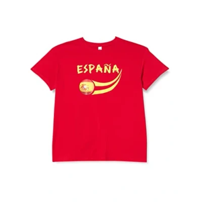 Abbildung von Fussball Fan T shirt Kinder Spanien