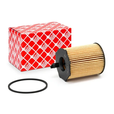 Abbildung von FEBI BILSTEIN 172618 Ölfilter mit Dichtring Filtereinsatz FORD: FIESTA 7, C Max 2, FOCUS 3, CITROËN: C3 Picasso, C4 I Schrägheck, Berlingo II