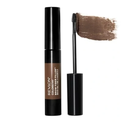Abbildung von Revlon Crayon Sourcils Colorstay BROW Fiber Filler Augenbrauenfarbe, Damen, Größe: 6.8 ml, 303 medium brown