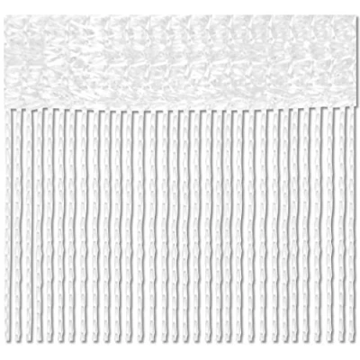 Abbildung von Vorhang, Bestlivings, Stangendurchzug, halbtransparent, Fadengardine mit Stangendurchzug in 140cm x 240cm (BxL)