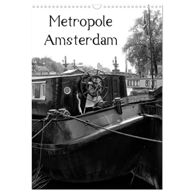 Abbildung von Metropole Amsterdam (Wandkalender 2025 DIN A3 hoch), CALVENDO Monatskalender