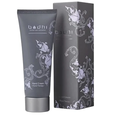 Abbildung von BODHI® Natürliche Handcreme FLORAL THERAPY 50ml / Regenerierende und pflegende Creme für sehr trockene empfindliche Handhaut mit pflanzlichen ätherischen Ölen/Bio &amp; Vegan