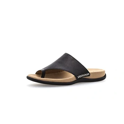 Abbildung von Gabor Shoes Damen Jollys 03.700 Pantoletten, Schwarz, 38 EU