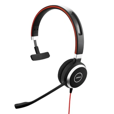 Abbildung von Jabra Evolve 40 Headset, Mono, USB, 3,5mm Klinke, Optimiert für Skype for Business