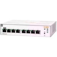 Abbildung von HPE Networking Instant On Switch Serie 1830 Intelligent verwalteter Layer 2 Ethernet mit 8 Port Gb 8X 1G Lüfterlos EU Kabel (JL810A#ABB)