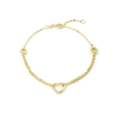 Abbildung von amor Armband, Damen, Größe: 17, Gold